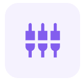 Icon representing a calendar