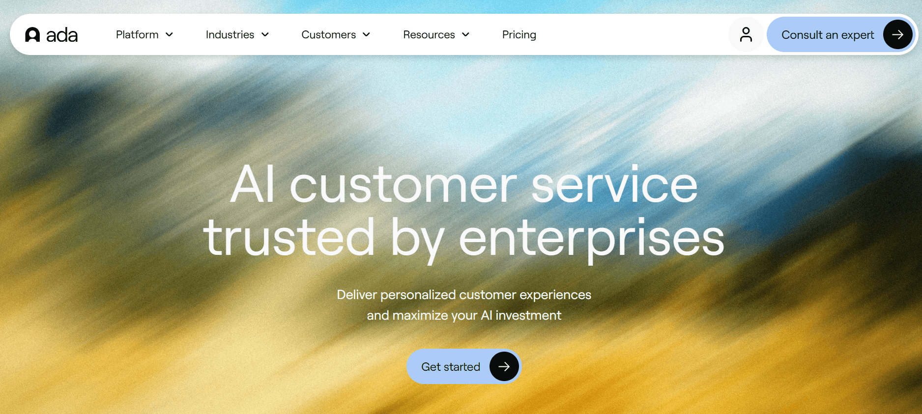 ada - AI Customer Service Companies