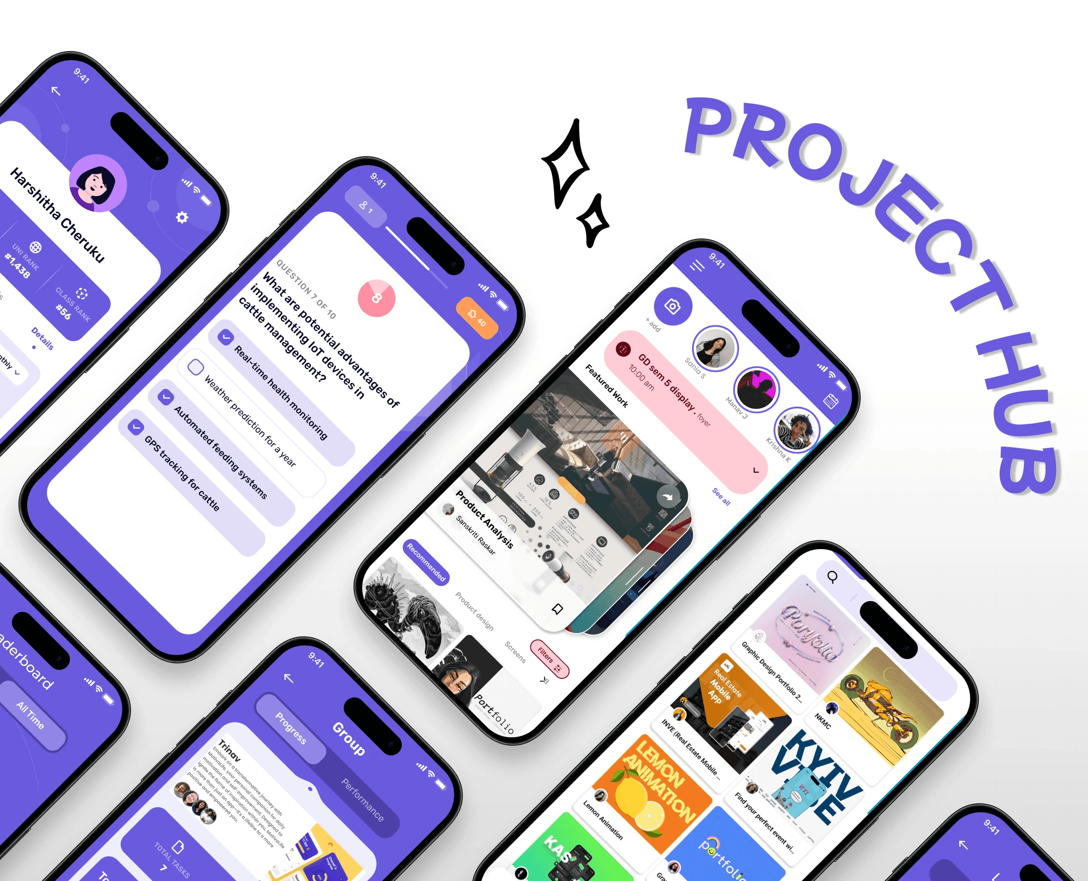 Project showcase laptop mockup