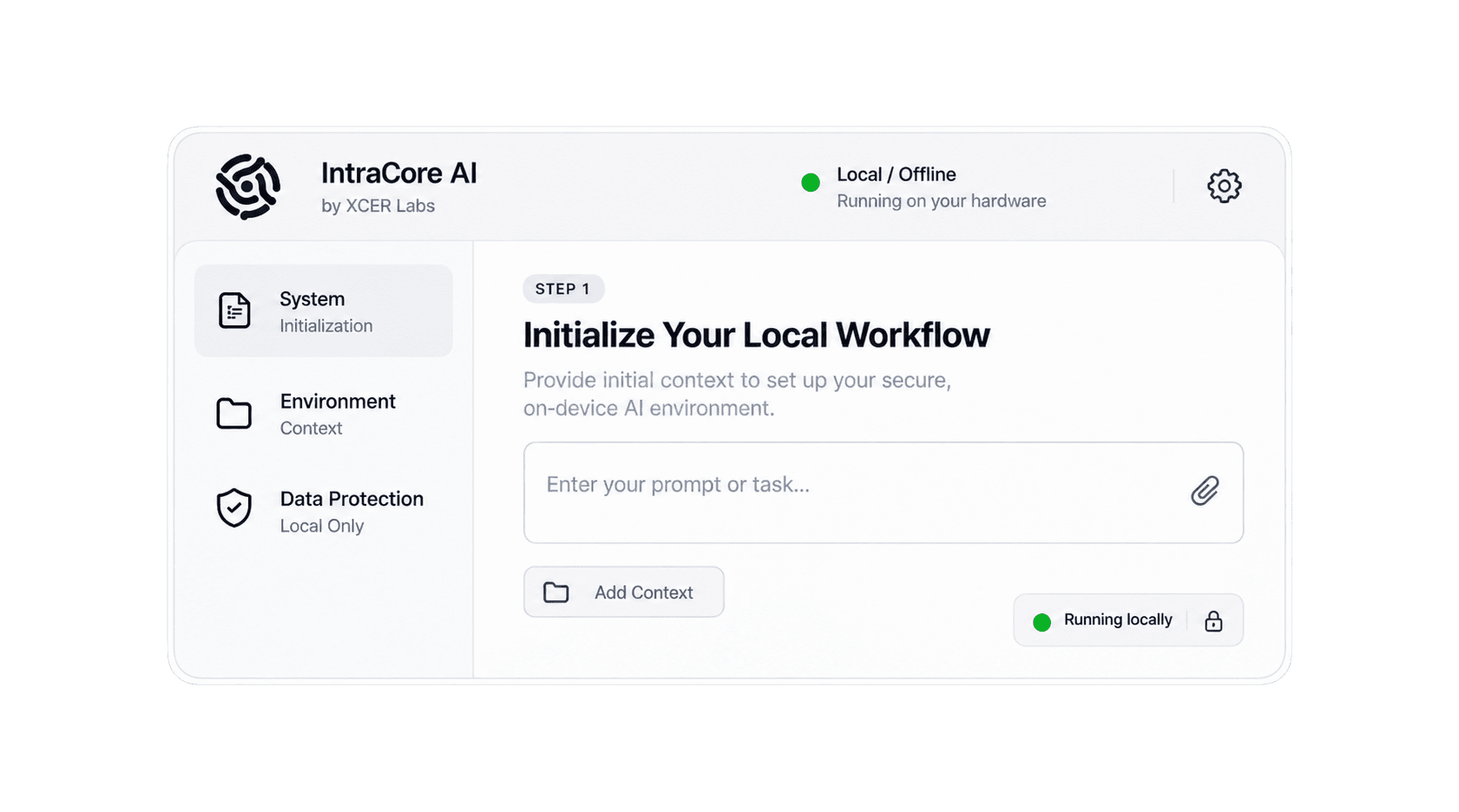 Step-by-step AI content workflow preview inside Verseo