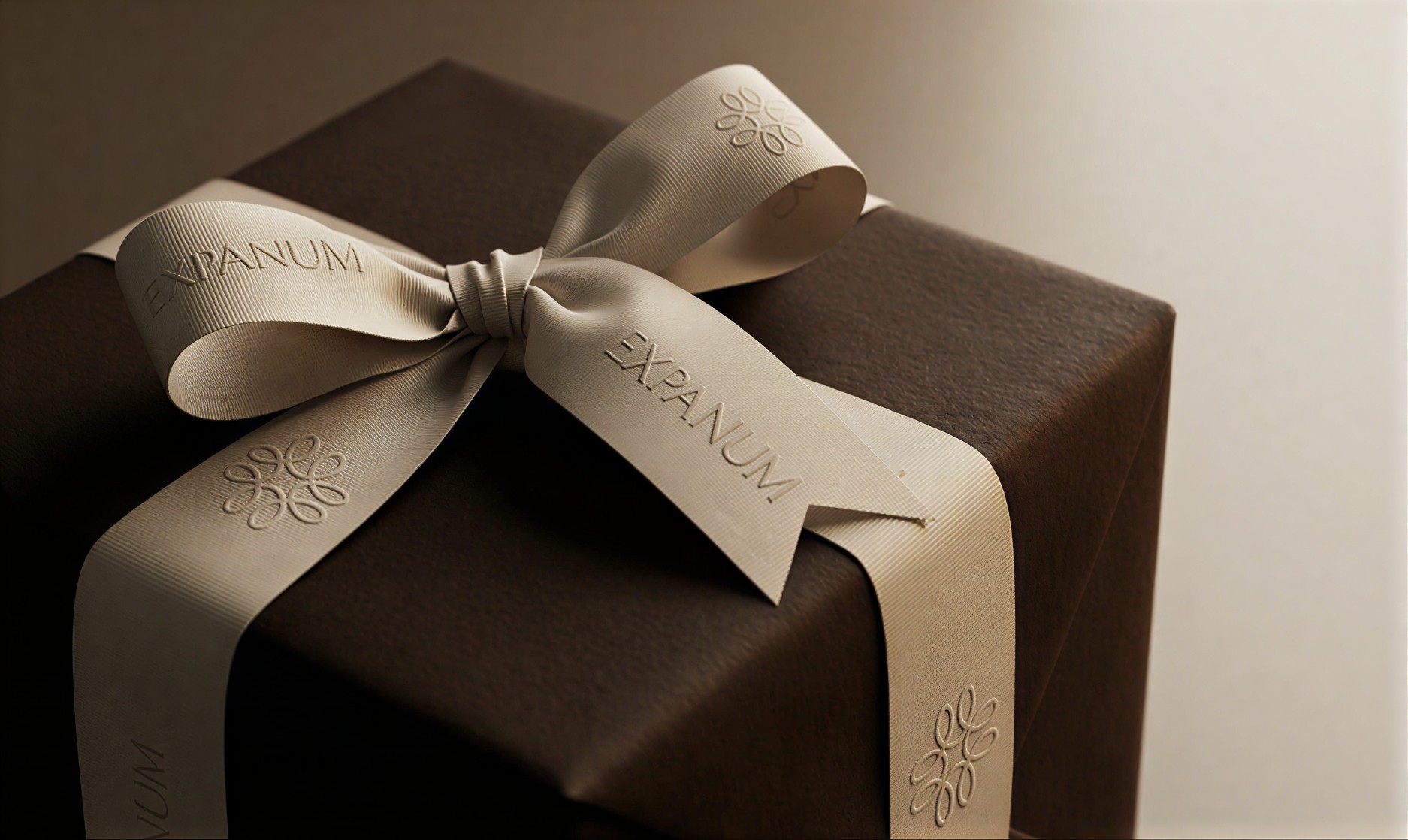 brown and white abstract painting