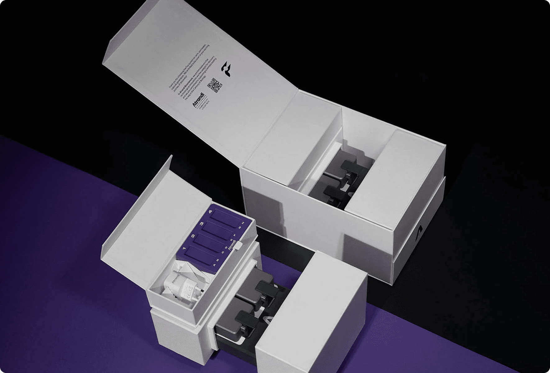 Portrait of a woman covered in translucent yellow fabric, showcasing surreal beauty and fashion-forward storytelling in Orbitx Supply’s Frysta Framer Template.