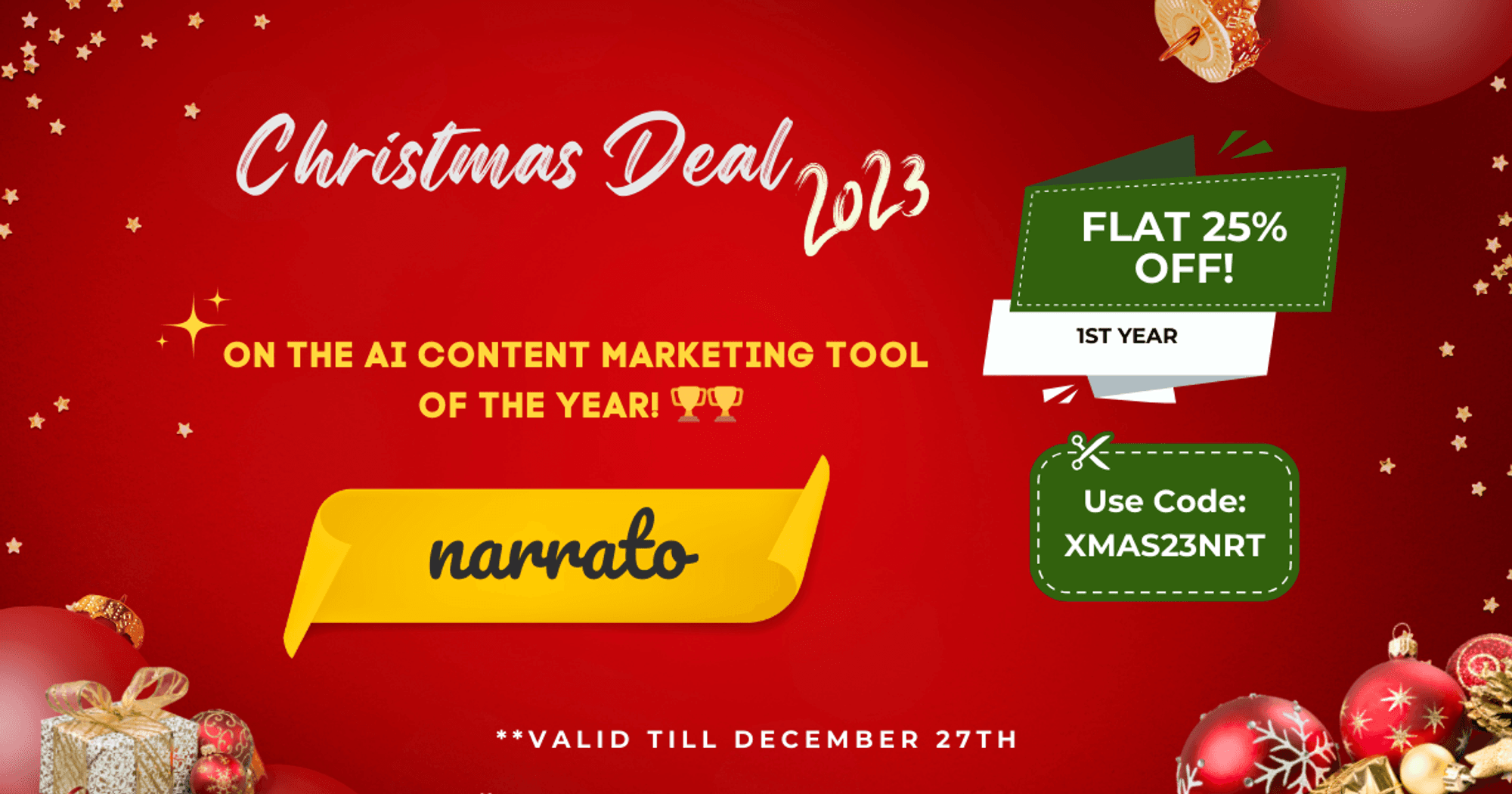 Narrato Deals