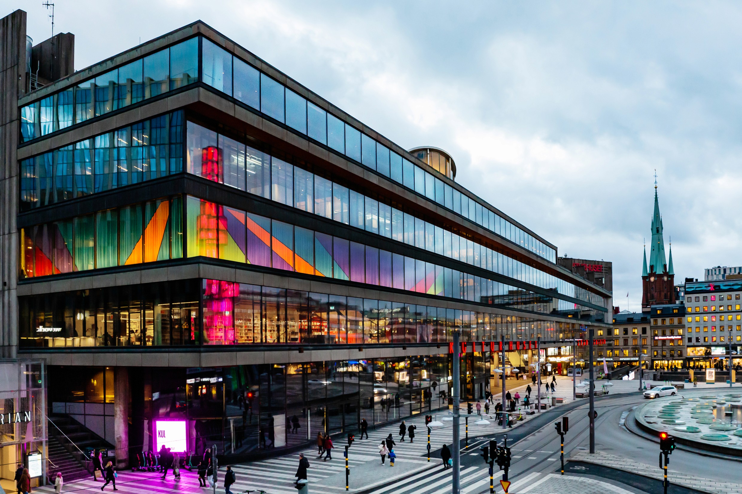 Kulturhuset Stadsteatern at Sergels torg © Matilda Rahm
