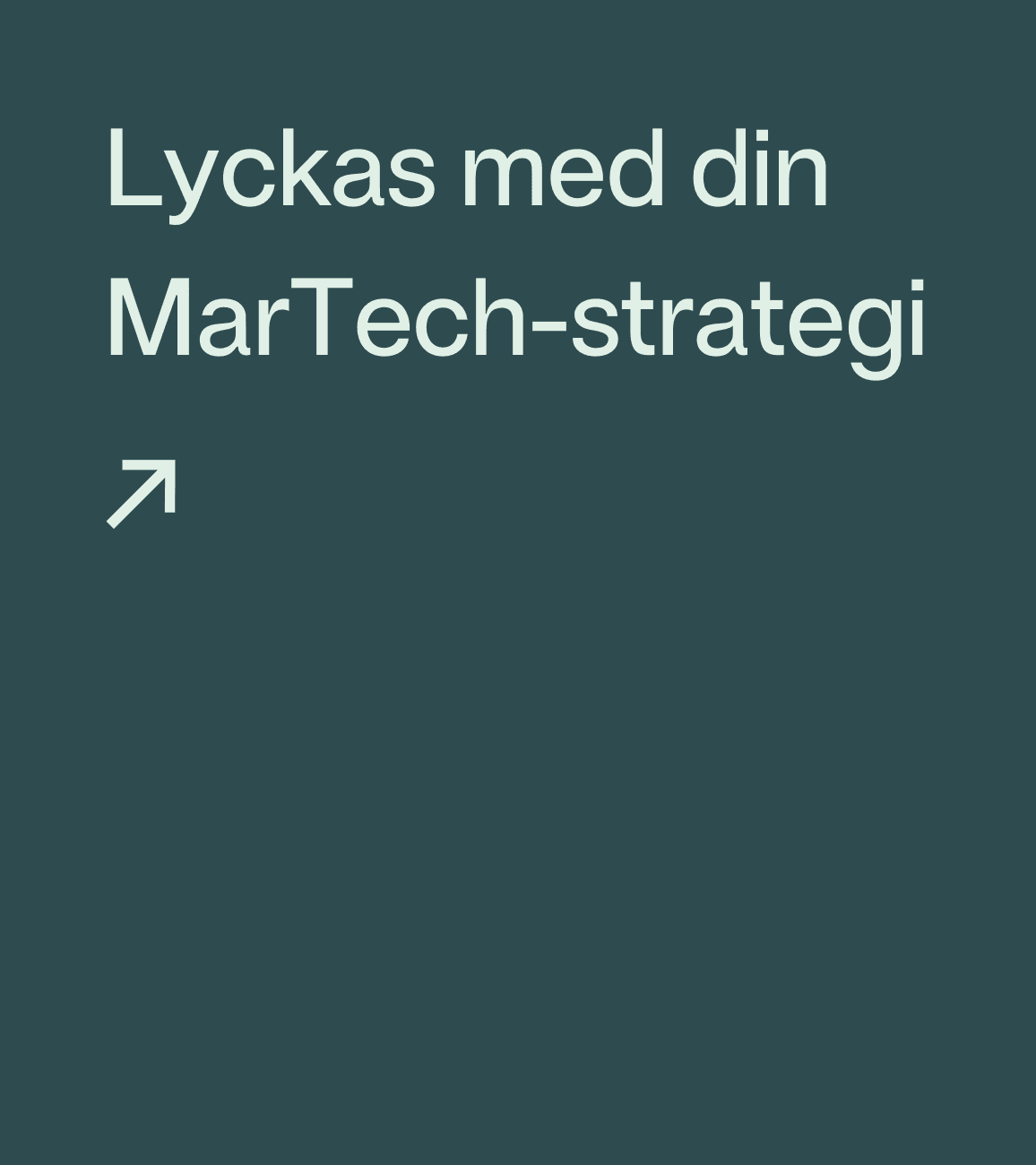 Lyckas med din martech-strategi