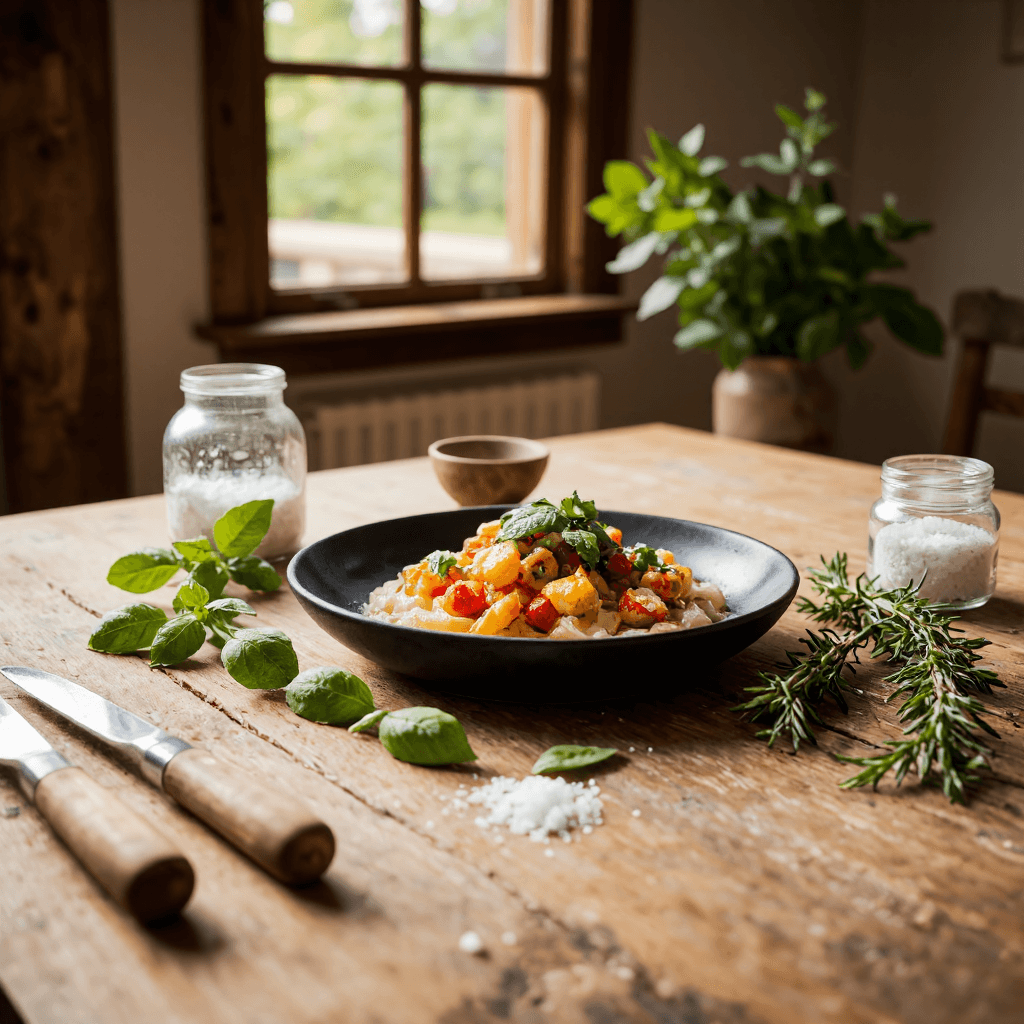 product photography of Gourmet Food Dish