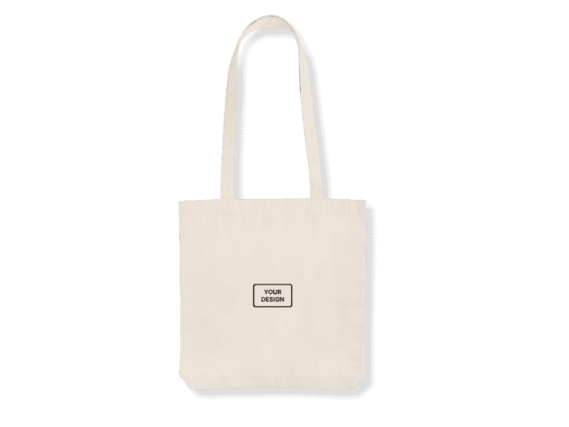 Classic tote bag with company logo for eco-friendly corporate gifting
