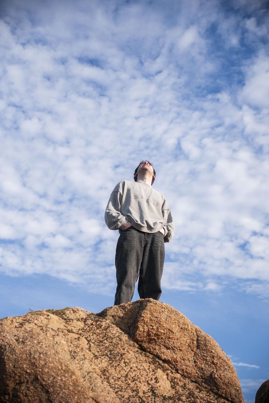 Women possing in her studio