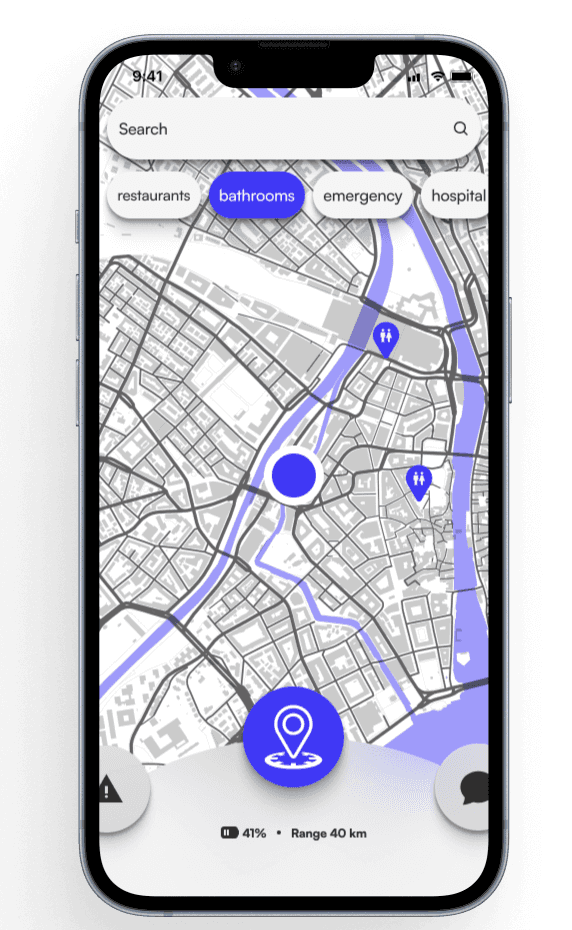 A mockup of a Macbook on a sofa