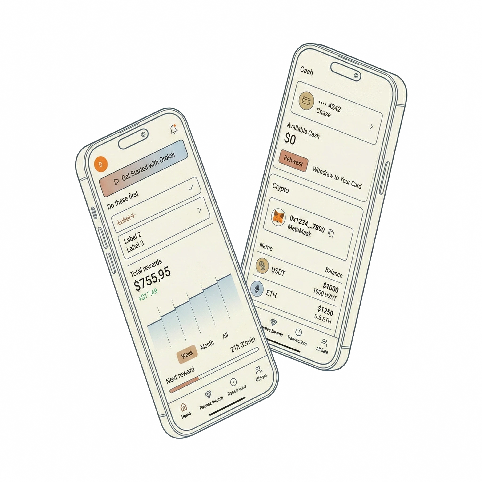 Illustration showing Orokai app