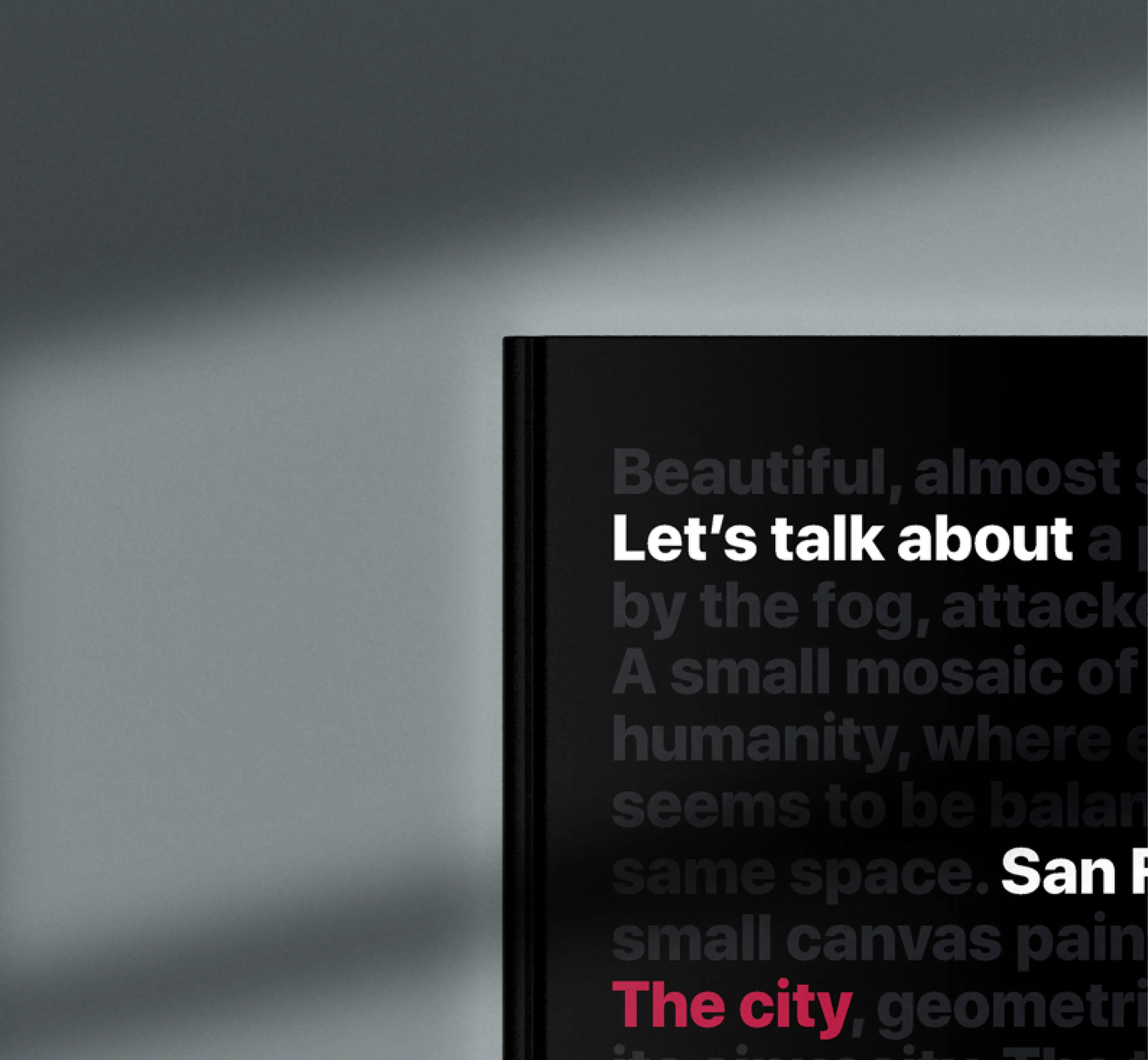Laptop showing Bloomy UI