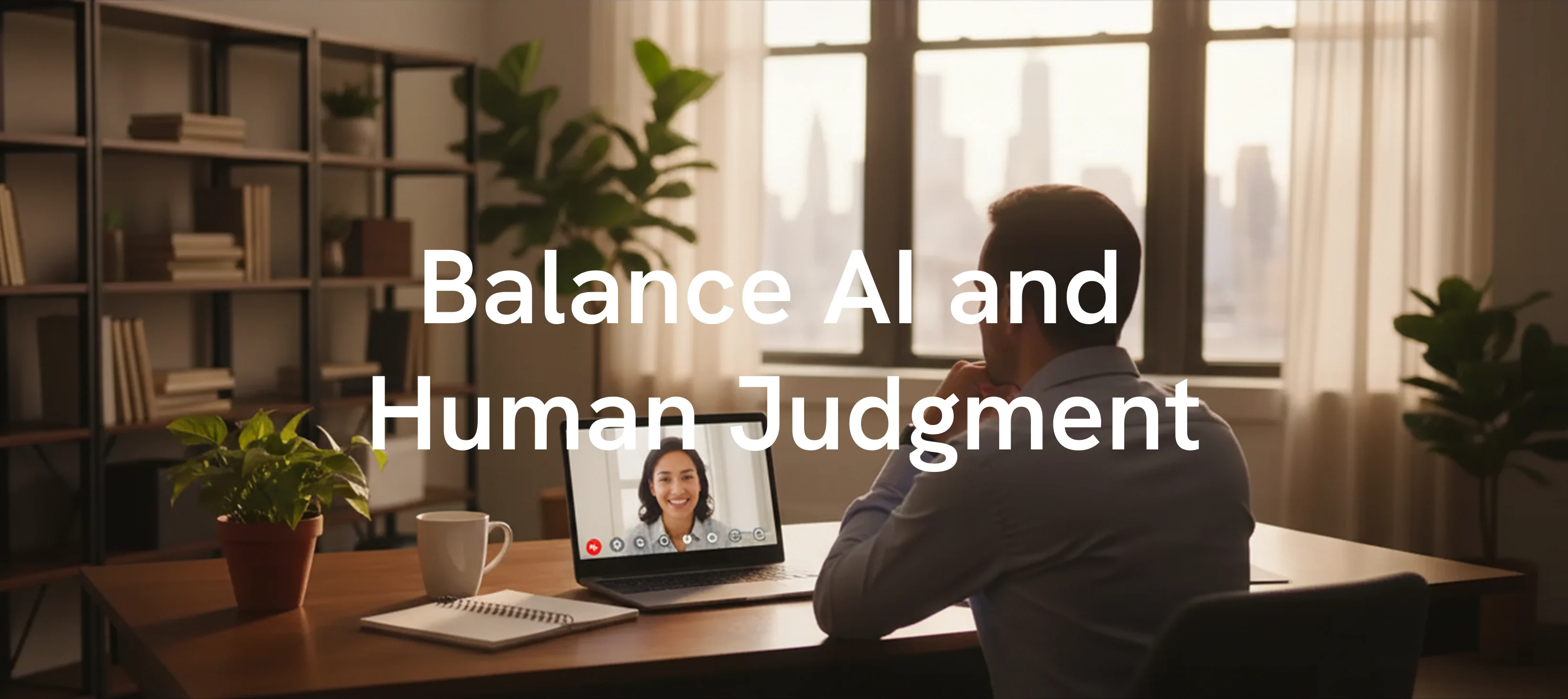 How To Balance AI and Human Judgment in Remote Interviews