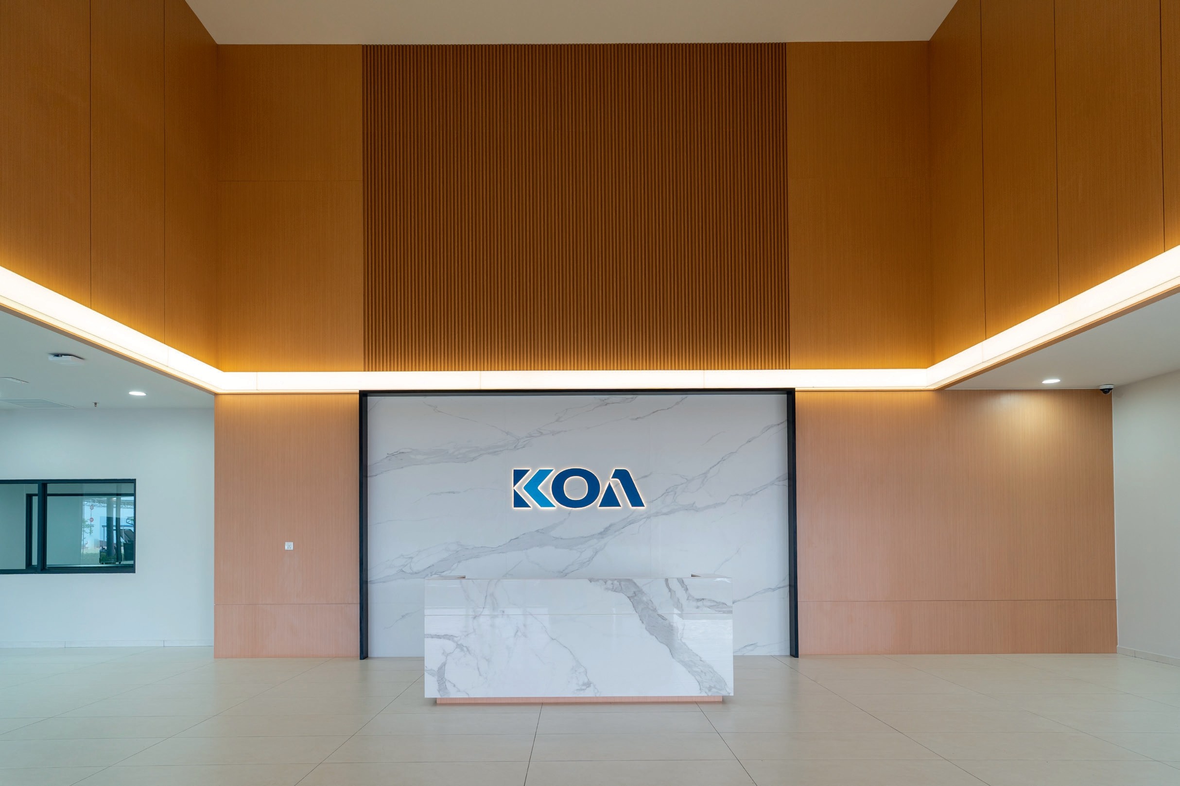 Interior view of Koa Denko Factory & Office project by Asima Architects