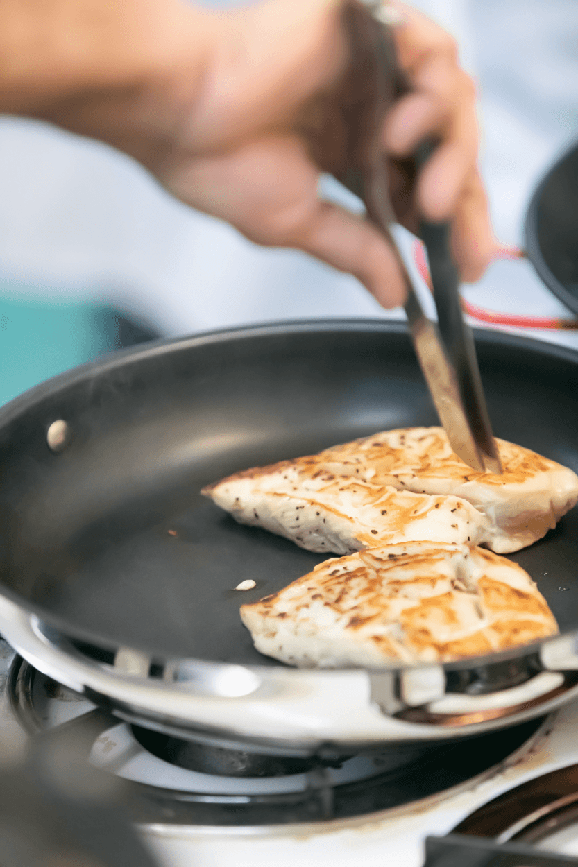 Healthy chef-cooked meal designed for wellness retreats