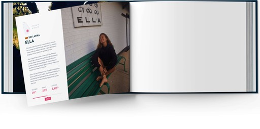 Create a travel photo book