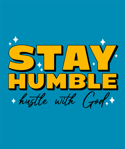 stay humble design template