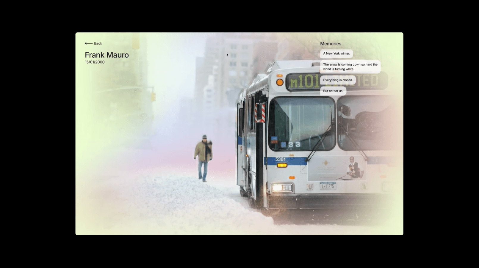 aesthetic blue photo of a blonde woman in black clothes