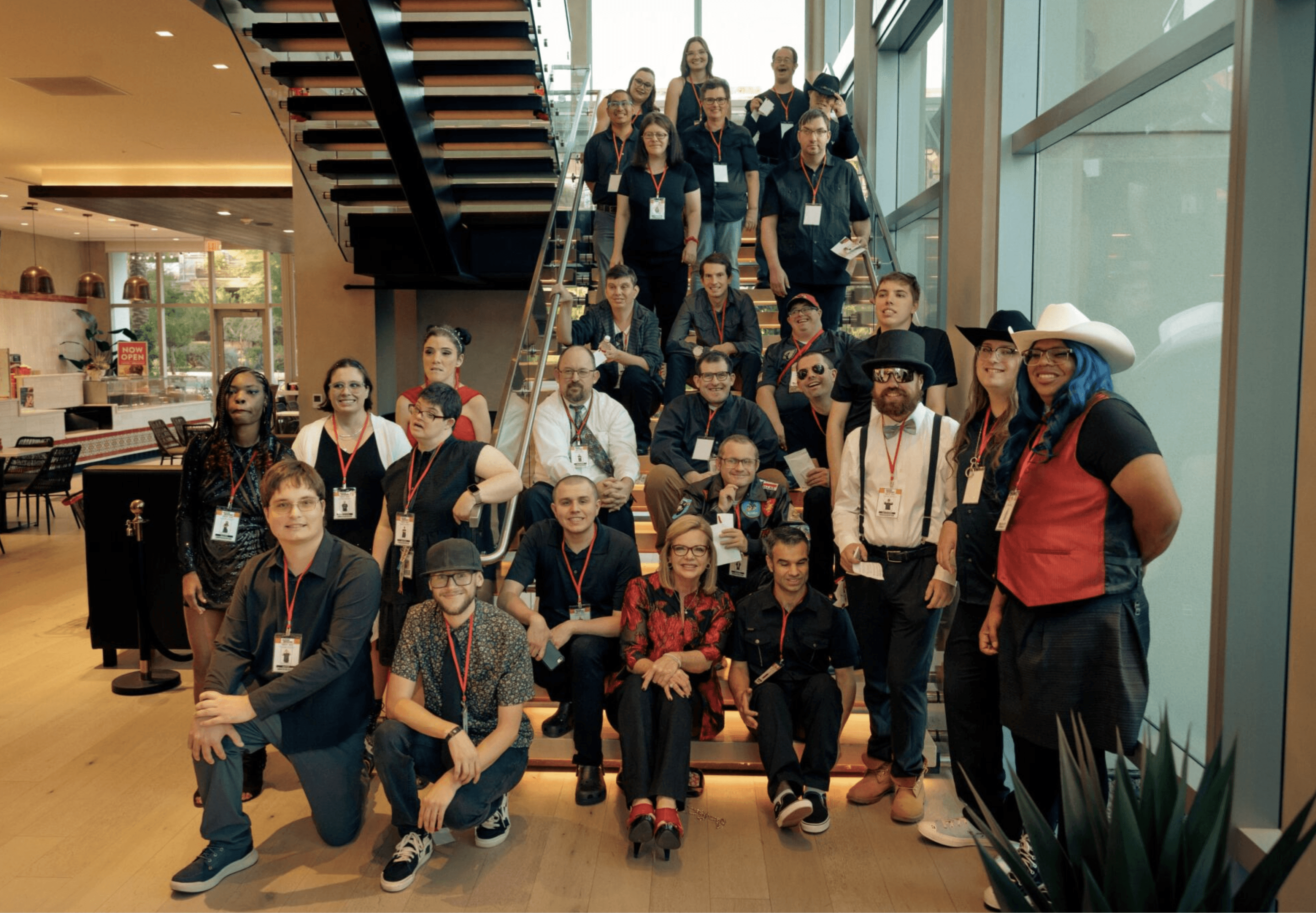 DJ playing in a club