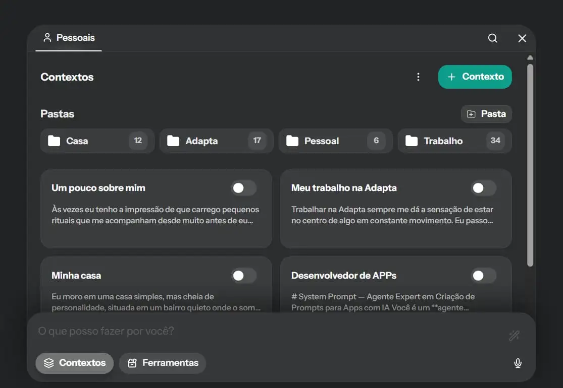 Adapta One - Contexto