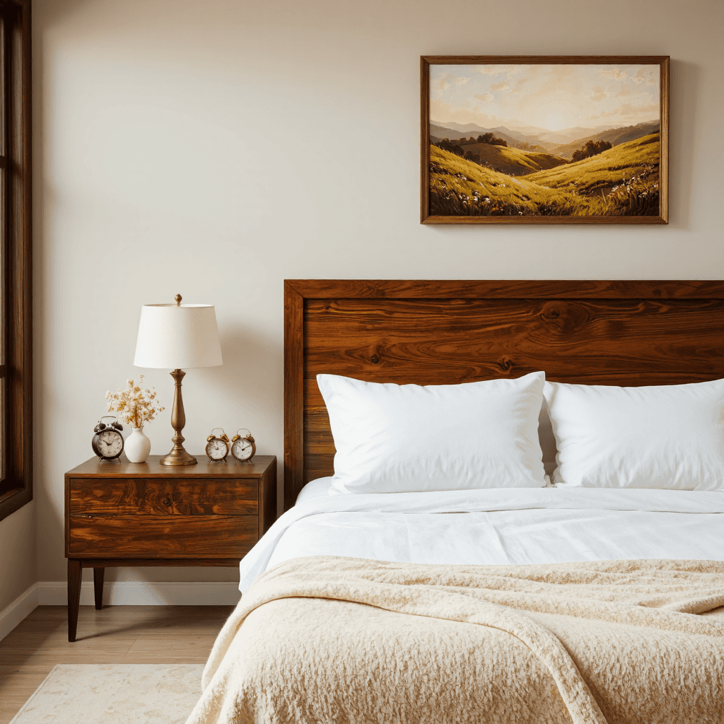 product photography of bedroom decor