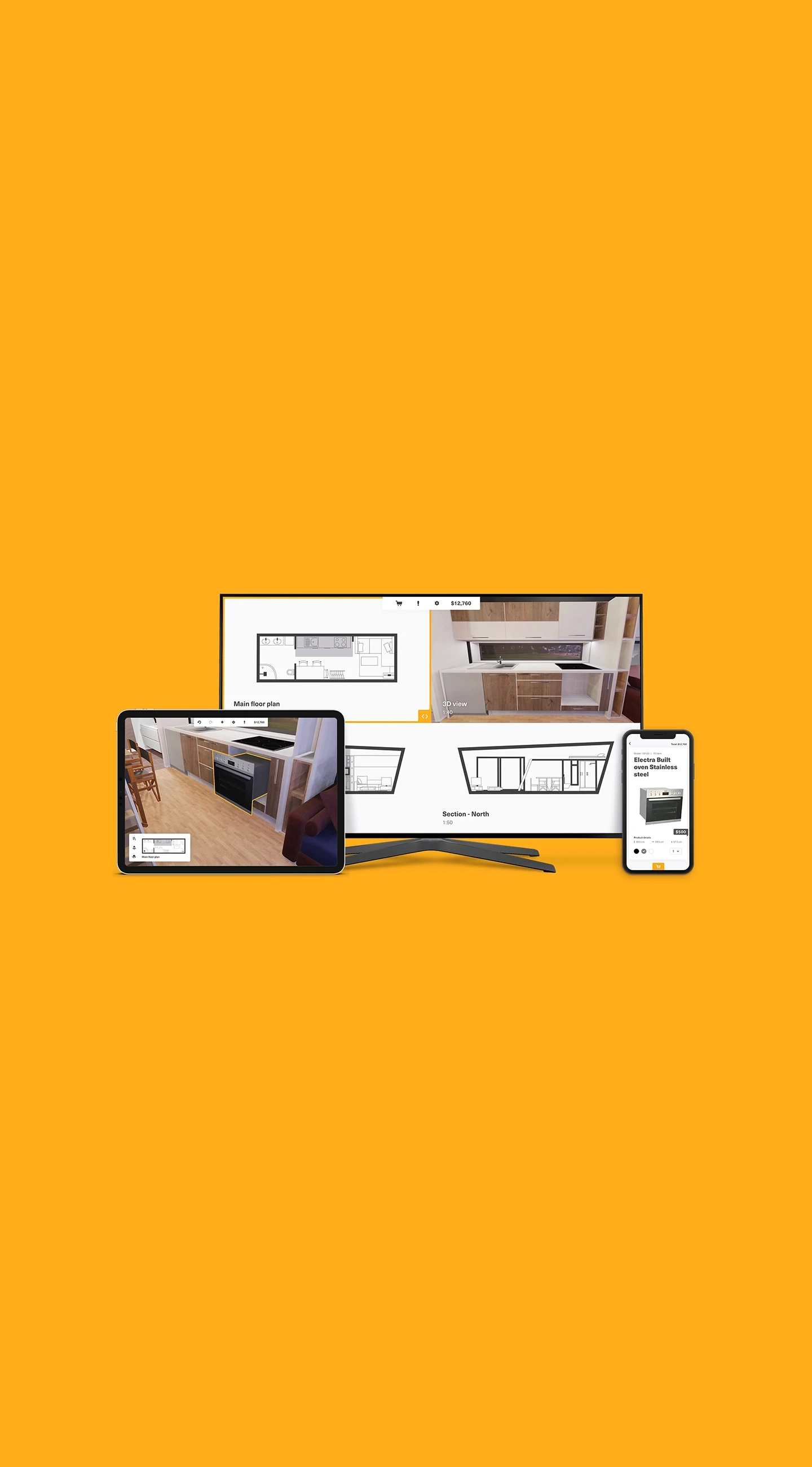 A high-fidelity cover shot of the Tiny House 3D Configurator case study by Nudgix. It showcases an immersive, user-friendly interface designed to boost conversion rates and secure investor funding for PropTech startups.