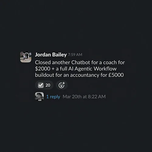 Jordan Bailey result screenshot