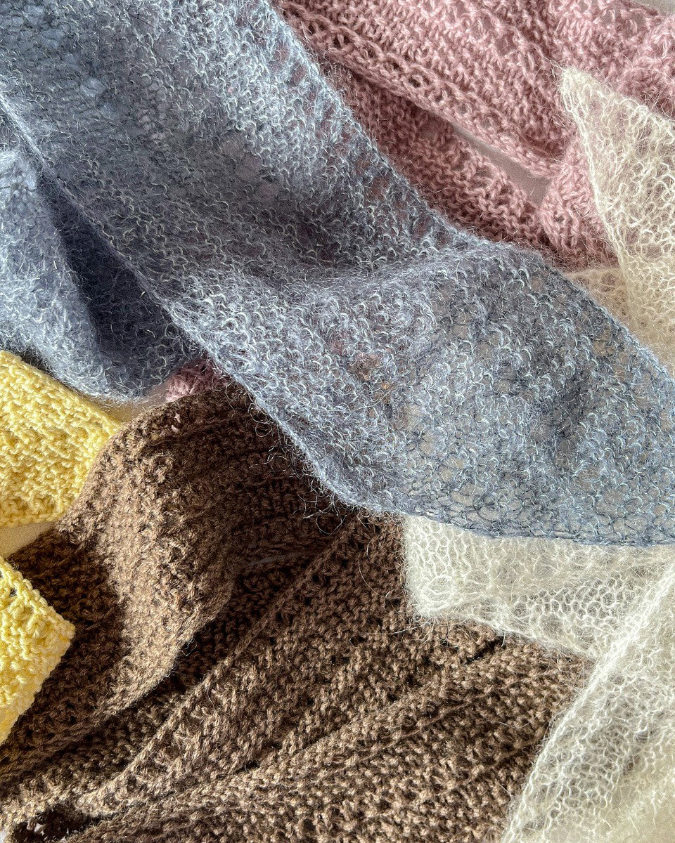 Lizzy Scarf knitting pattern, photo 4
