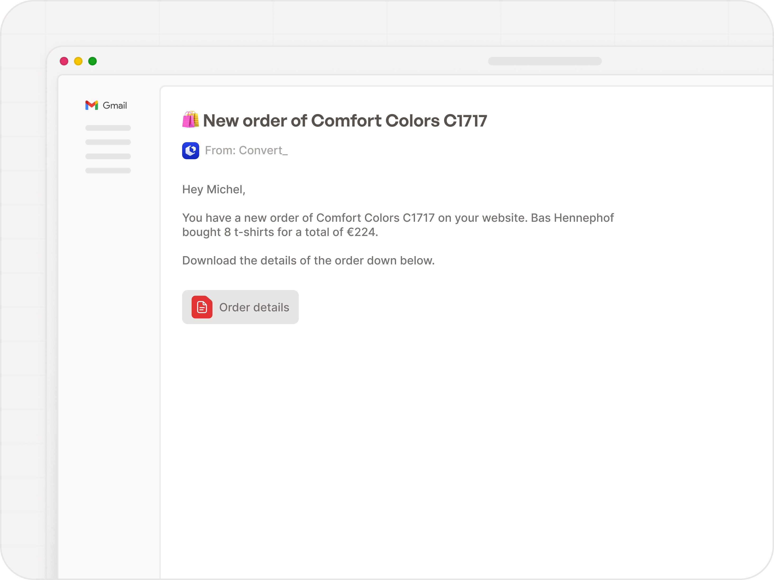 Receive emails from your Convert_ form submissions
