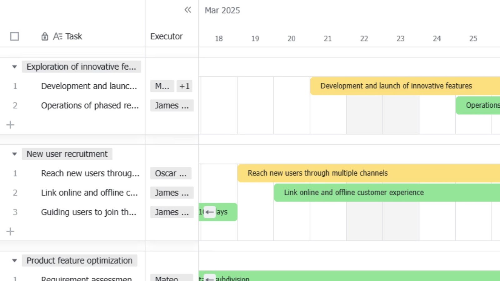 Lark Muti-Project Tracker template