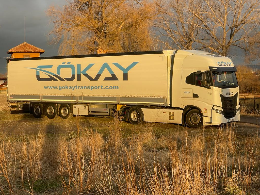 Makedonya'da tır nakliye