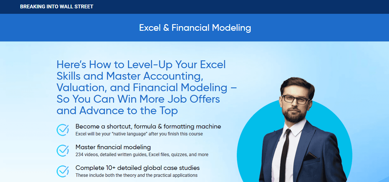 Breaking Into Wall Street Excel and Modeling Program