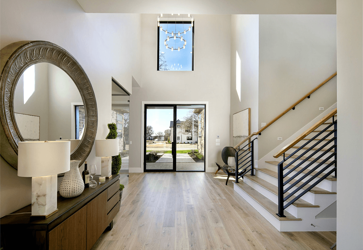 Traditional wrought iron double doors by M2 Metals Iron Doors DFW