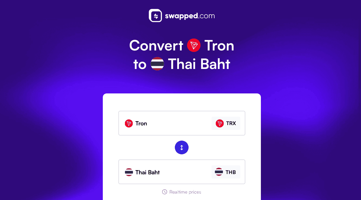 Convert Tron (TRX) to Thai Baht (THB)