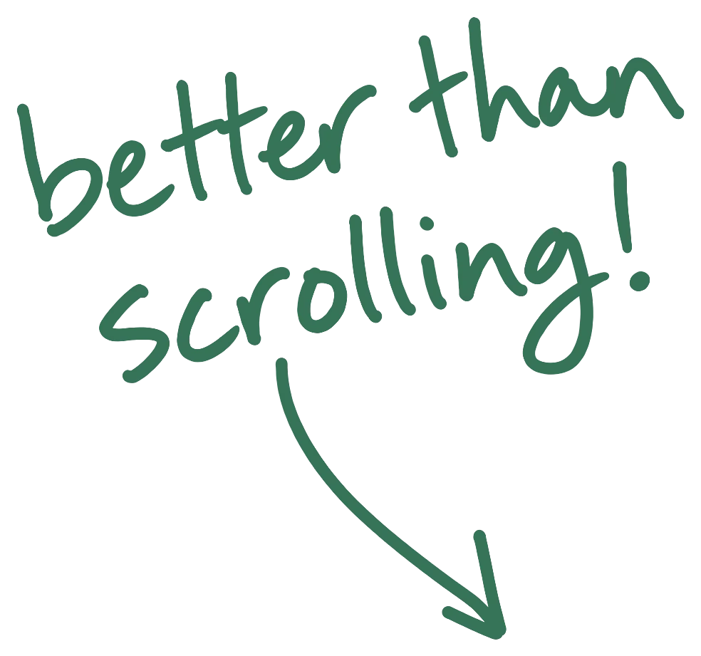 Better than scrolling!