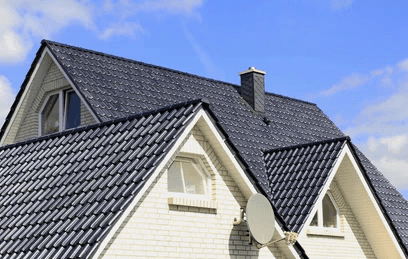 Well-maintained residential roof helping prevent leaks and expensive repairs