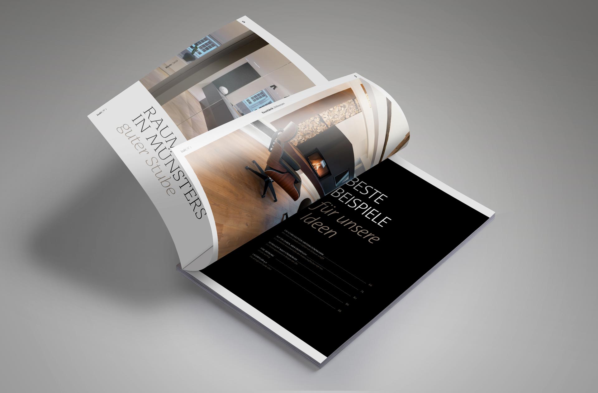 Magazindetail – visuell starke Verbindung von Text und Analyse