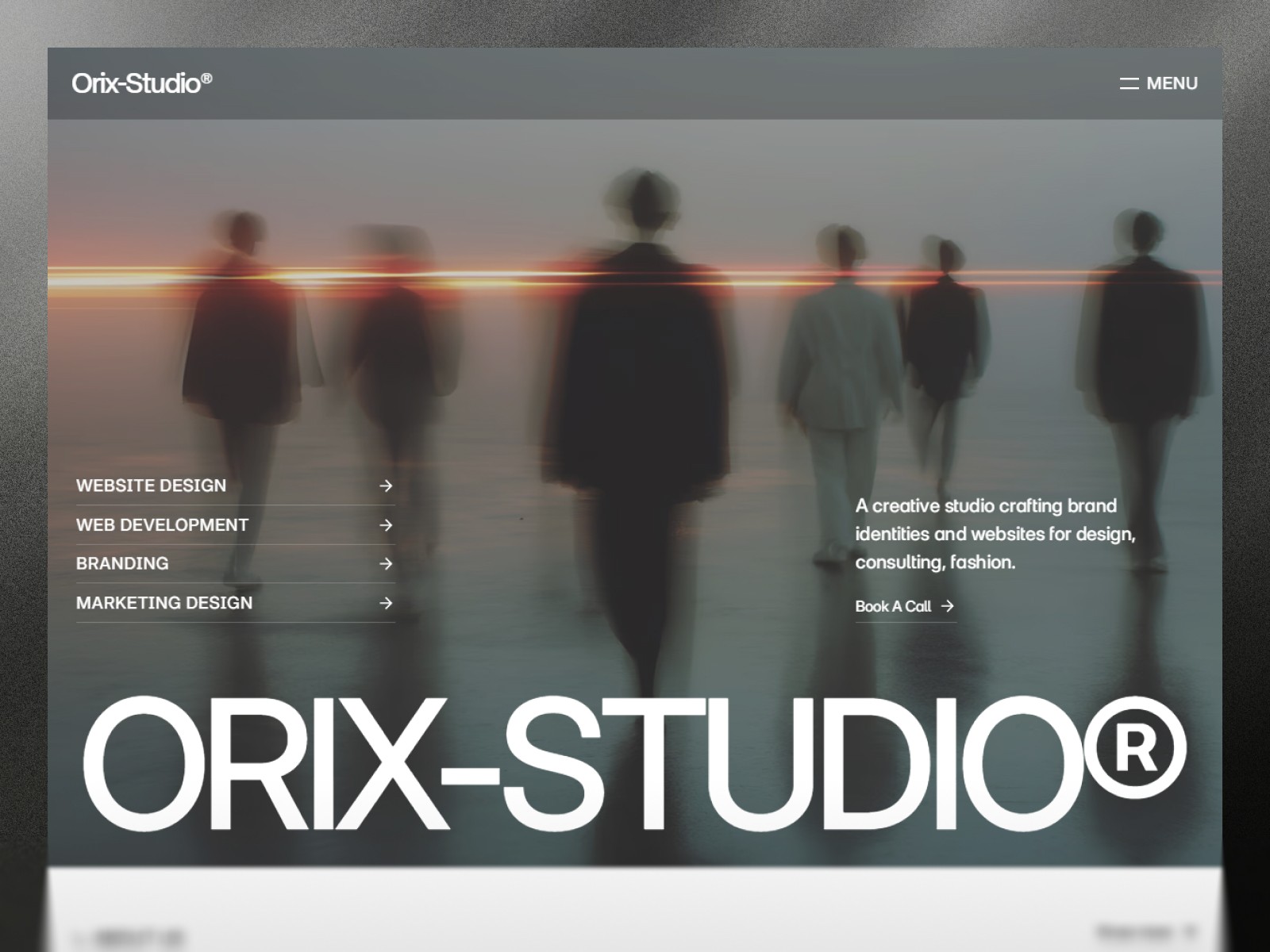 Orix Studio - Framer Creative Agency Template