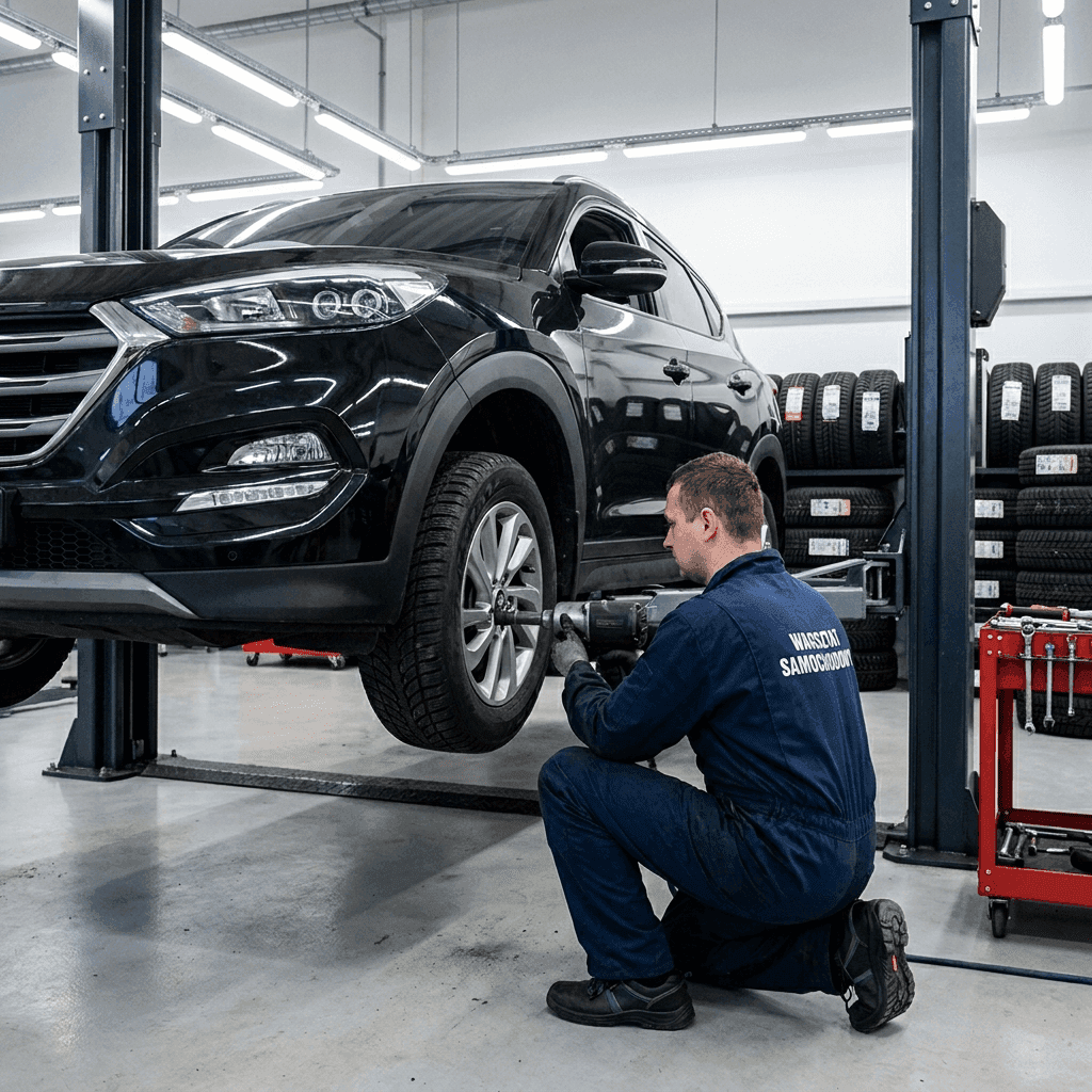 wymiana opon sezonowych w serwisie Mago Car