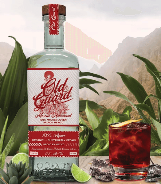 Old Guard Mescal Bottle Design