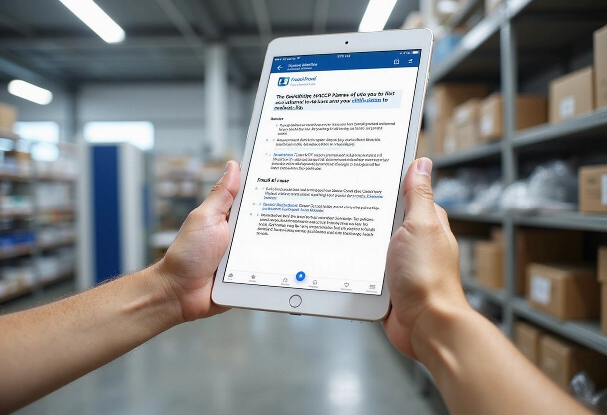 Professional image illustrating Simplifying HACCP Plans for Better Compliance
