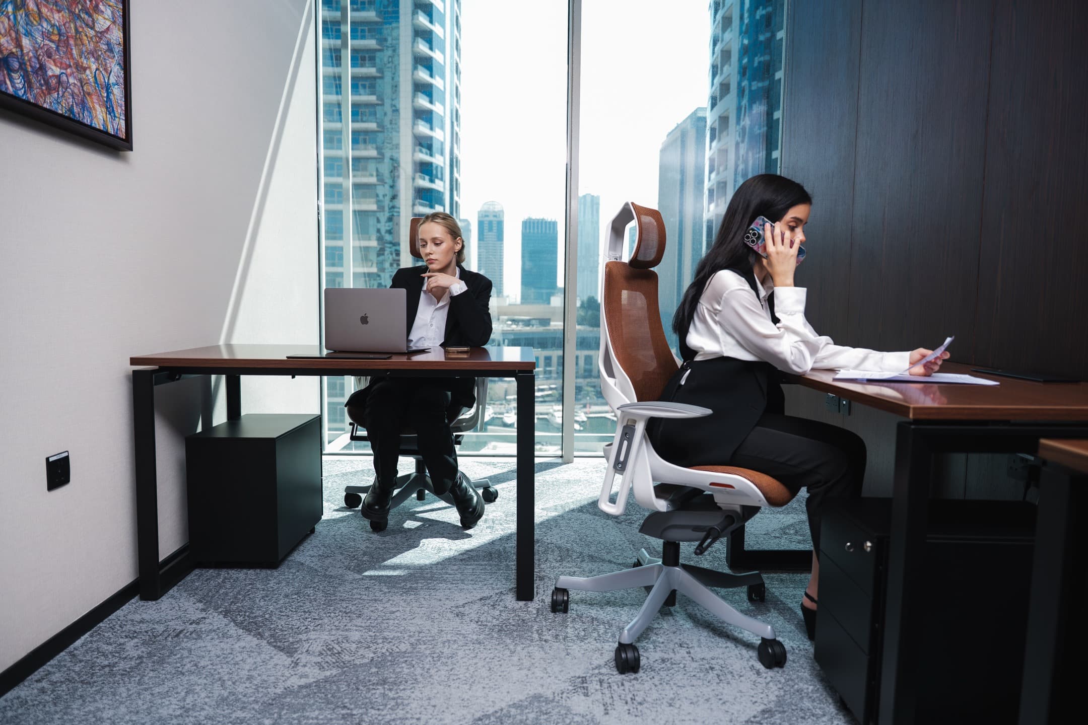 Private Offices at the Aldar HQ Building in Abu Dhabi