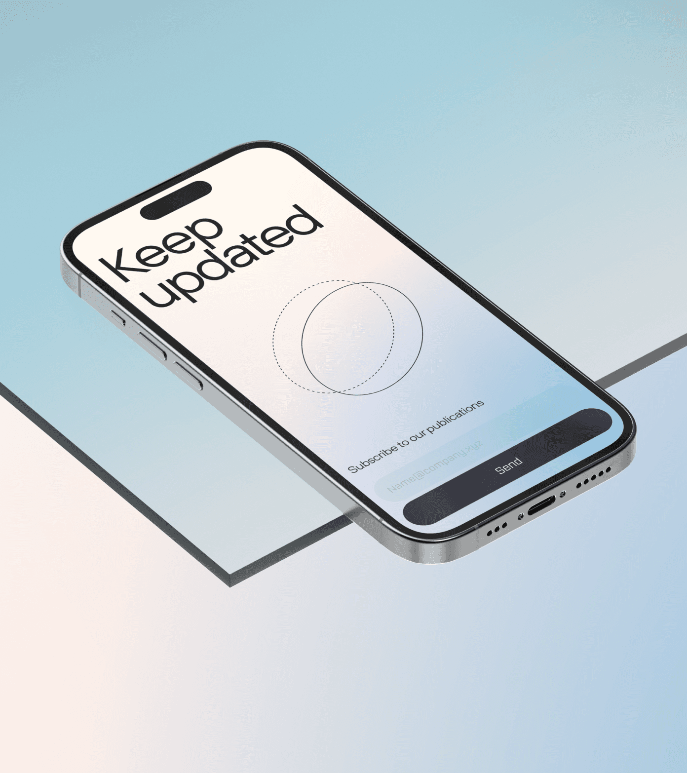 maven phone mockup by analogue agancy