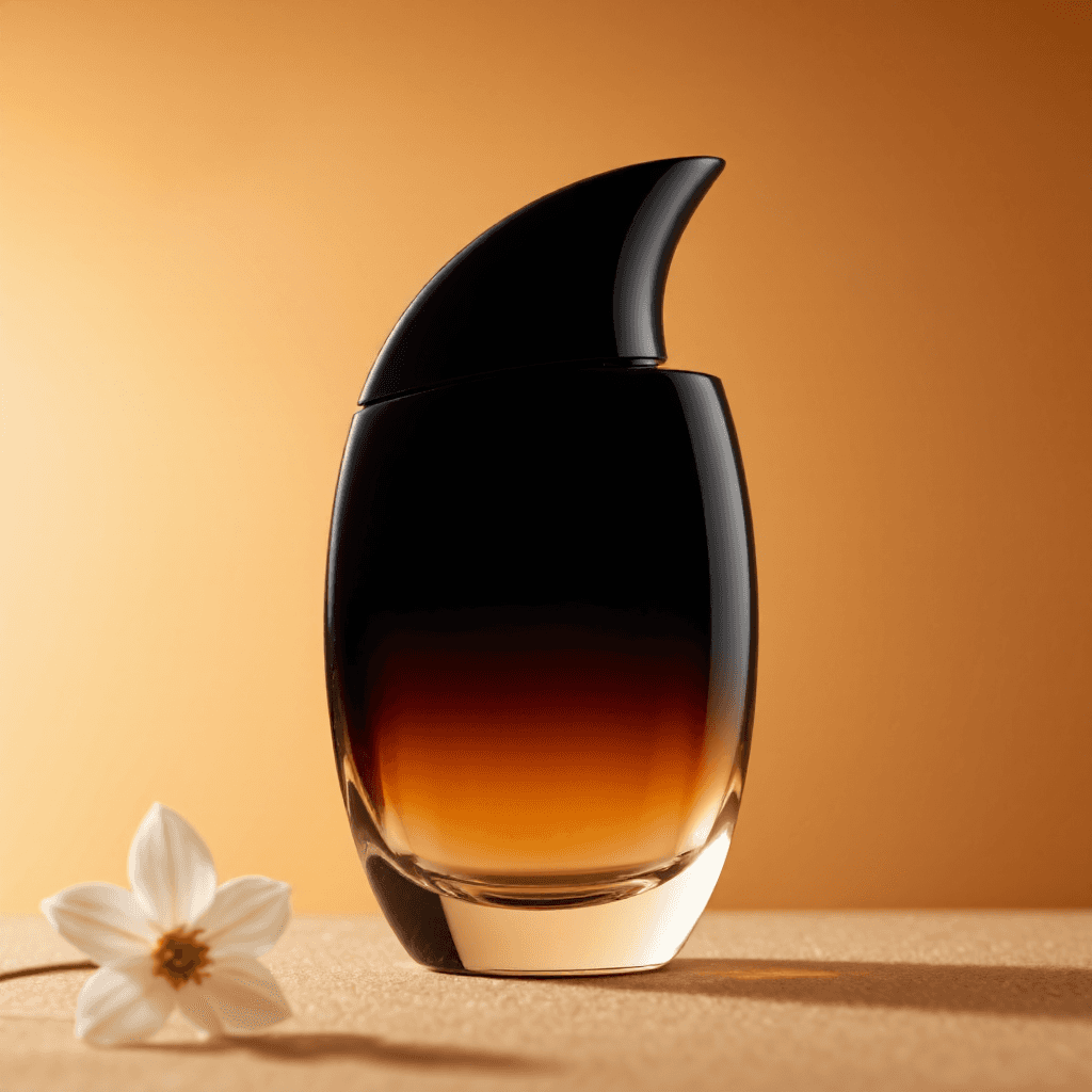 product photography of a bottle of fragrance