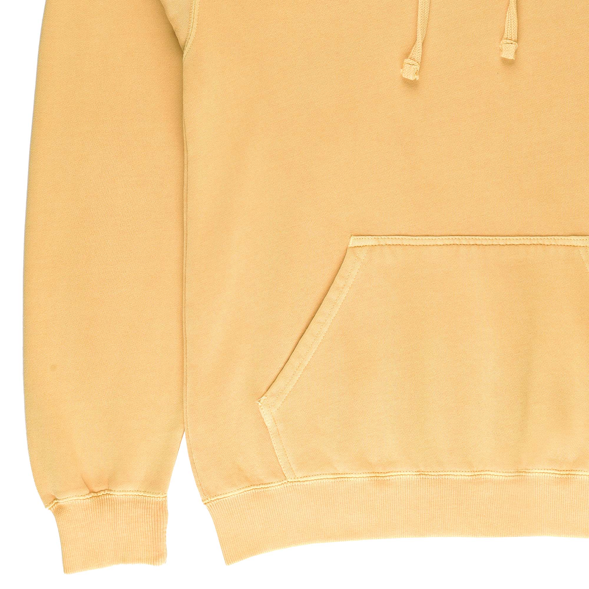 Milltex 417 Unisex Heavyweight Pigment-Dyed Hoodie-Mustard