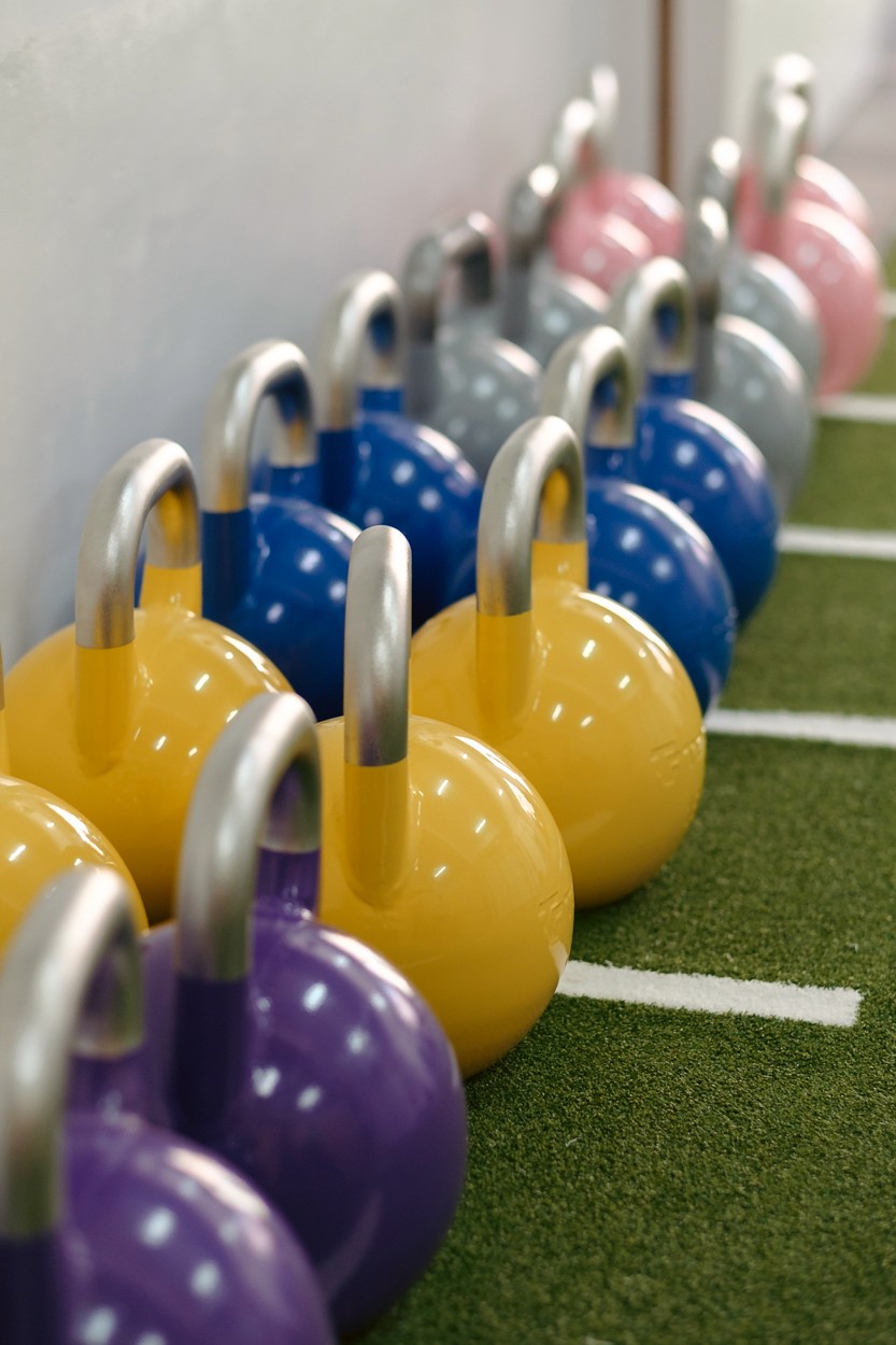 Material d’entrenament funcional a One Life, gimnàs de Gràcia (Barcelona).