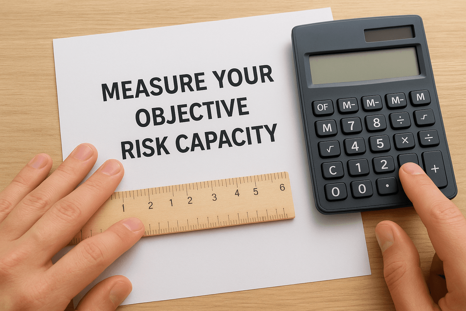 Measure your objective risk capacity
