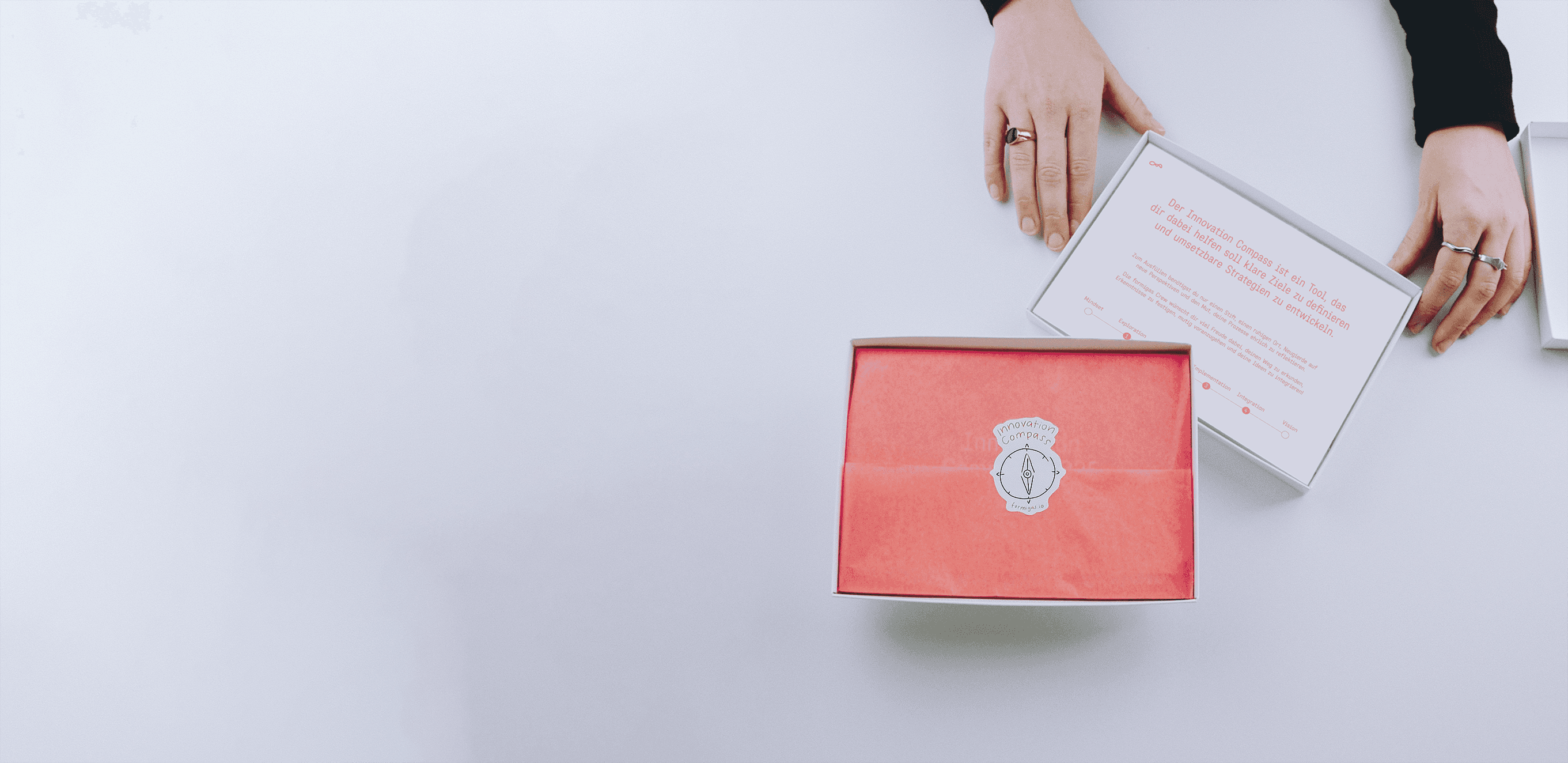 Header Image showing the compass