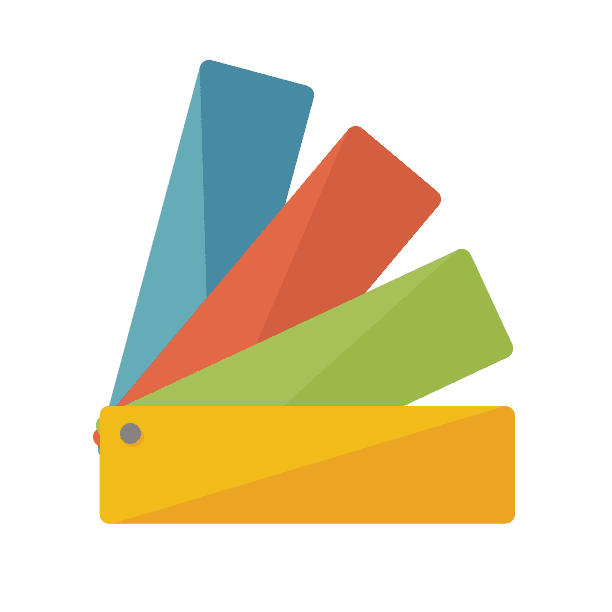 Abstract dark blue and brown waves