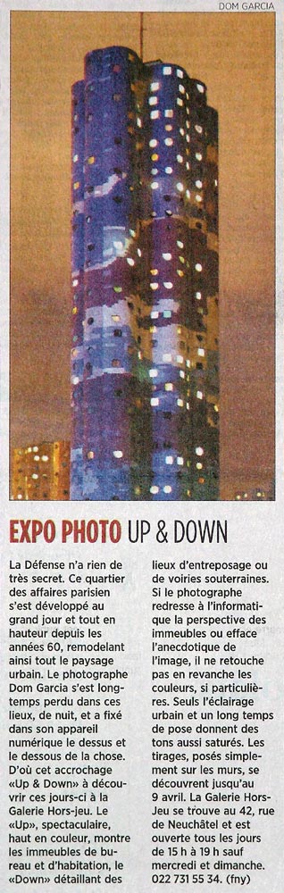 Journal 3 presse dom garcia