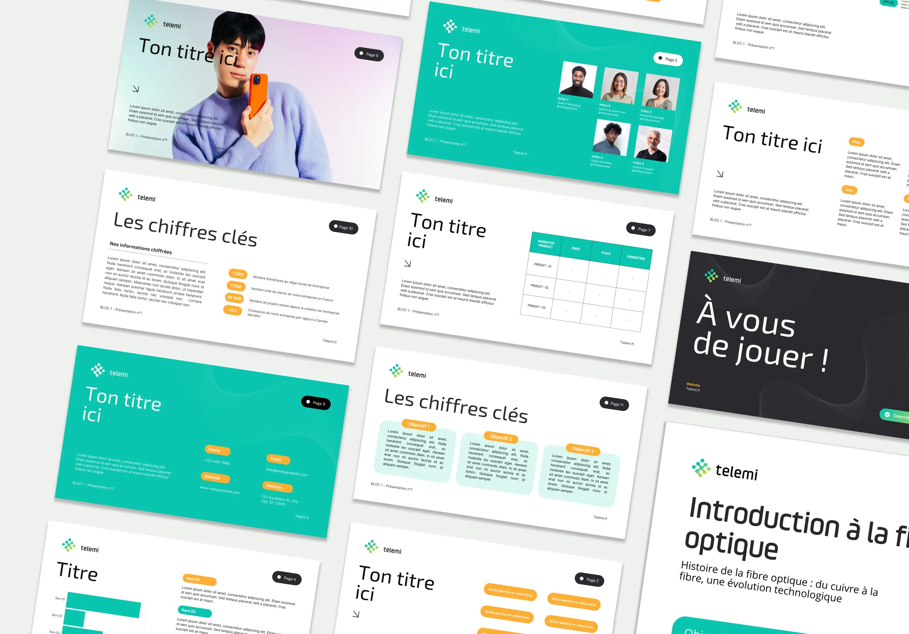 template preview telemi